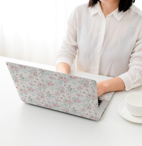 11.6 13 13.3 14 15 15.6 inches Netbook Laptop Skin Sticker Decal Reusable Protector Cover Case for Laptop Notebook chromebook Pink Flowers W-NEK-48 - color: W-NEK-48