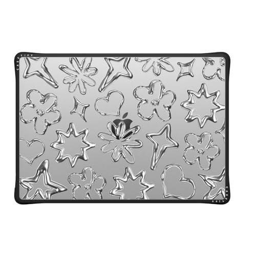 CASETiFY Impact MacBook Pro 16" (M1-M5) Case [Cushioned Impact Corners/Scratch-Resistant/Anti-Slip Grip] - Chrome Doodles - color: Chrome Doodles, size: MacBook Pro 16