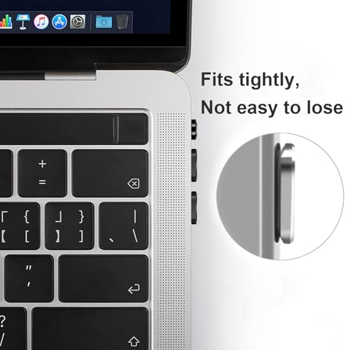 USB C Dust Plug and Headphone Plugs for Laptop Phone Port Protection Anti Dust Cover, MacBook Accessories Compatible with MacBook Pro/Air (Black)