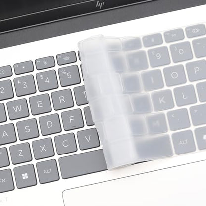 Keyboard Cover for 2026 2025 HP OmniBook 5 14 inch & OmniBook 7 14", OmniBook 5/7 14-fp0057nr 14-he0017nr 14t-hh000 14t-hk000 14z-hm000 14z-hn000 14-kf0712nr 14t-km000 14-fr0017nr 14-fs0000 14t-hg000 - color: Clear