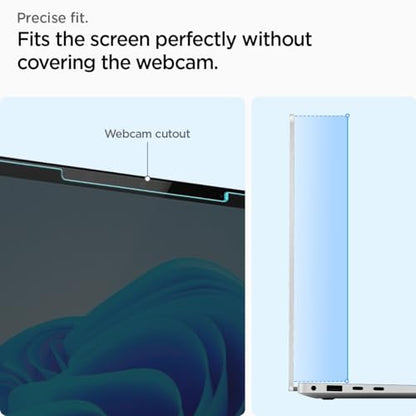 Spigen Tempered Glass Screen Protector [GlasTR Slim] Designed for New Surface Laptop 13.8 inch [9H Hardness] - size: 13.8 inch