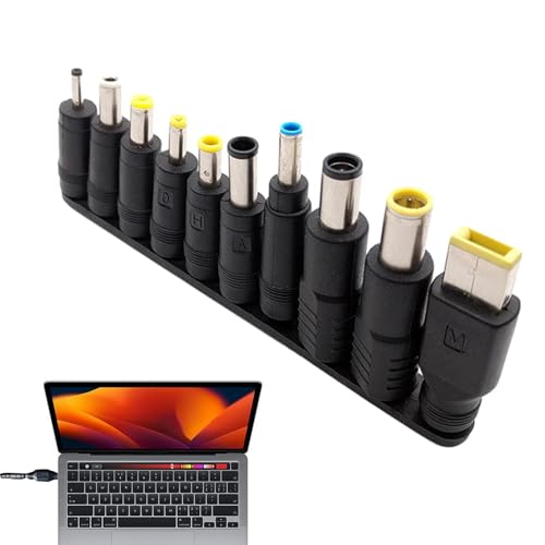 Laptop Power Adapter Tips Universal DC Power Supply Laptop Adapter | Multi-Purpose Connection Supplies for Schools, Homes, Offices, Travels