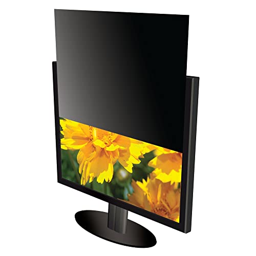 Kantek Secure-View Blackout Privacy Filter for 17-Inch Standard Monitors (Measured Diagonally - 5:4 Aspect Ratio), Anti-Glare, Anti-Blue Light (SVL17.0) - style: 17" Standard