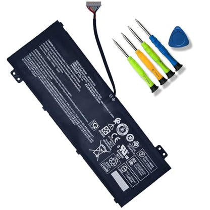 AP18E7M AP18E8M Battery for Acer Nitro 5 AN515-54 AN517-51 Nitro 7 AN715-51 Aspire 7 A715-74G Predator Helios 300 PH315-52 PH317-53 Triton 300 PT315-51 Series 4ICP4/69/90 4ICP4/70/88 15.4V 58.75Wh - size: 8.23*2.76*0.31 inch AP18E7M