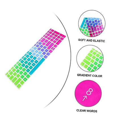Keyboard Protective Film Skin Dust Cover Gradient Pattern Style
