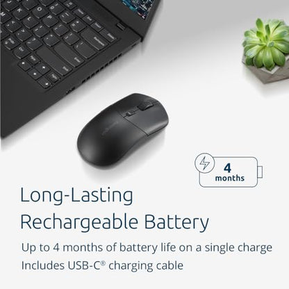 Kensington MY430 EQ Rechargeable Mouse, Multi-Device, Programmable Buttons (K75507WW) - size: Rechargeable Mouse (Programmable)