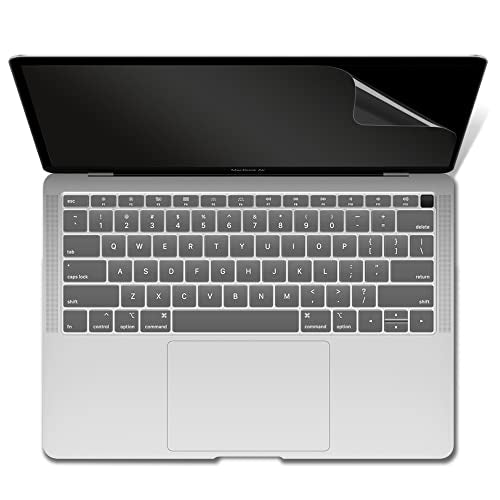 IBENZER Compatible with New MacBook Air 13 inch case 2022 2021 2020 M1 A2337 A2179 A1932, Hard Shell Case&Keyboard Cover&Screen Film for Mac Air 13 with Touch ID (2018-2022), Lace, AT13-LACE+2 - color: LACE