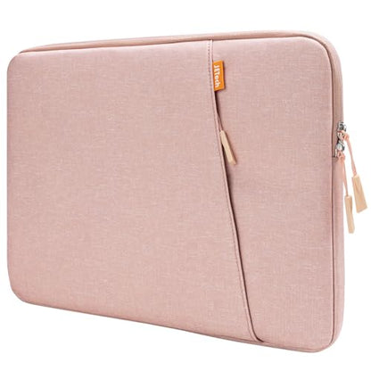 JETech Laptop Sleeve for MacBook Neo (A18 Pro), 14-InchMacBook Air/Pro, MacBook Pro M1-M5 2021-2026, Waterproof Bag Case with Pocket, Compatible with 14 Inch Notebook (Rose Gold) - color: Rose Gold, size: 14-Inch