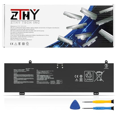 C41N2303 Laptop Battery Replacement for Asus ROG Zephyrus G16 GU605M GU605MI GU605MU GU605MV GU605MY GU605MZ GA605WI TUF Gaming A16 FA608WI FA608WU FA608WV FA608FM ProArt P16 H7606WI H7606WV H7606WU - size: 11.97*3.86*0.24 inch C41N2303