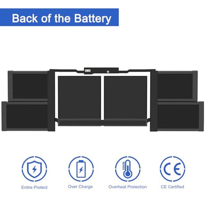 JOTACT A2113 A2141 99.8Wh Laptop Battery Compatible with MacBook Pro 16-inch A2141 Release 2019 2020 Year EMC 3347 MVVL2 MVVL2LL/A MVVK2 MVVK2LL/A MVVM2 MVVM2LL/A MVVJ2 MVVJ2LL/A 11.36V 8790mAh - size: 12.61*3.95*0.21 inch A2113