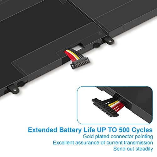 67Wh B41N1526 Laptop Battery for Asus FX502VM FX60VM FX502VM-AS73 FX502VM-FY361T GL502 GL502V GL502VT GL502VT-1A ROG Strix S5 S5V S5VM S5VT6700 GL502VT-DS74 GL502VM-FY039T 4ICP/60/80 0B200-01940000 - size: 10.31*3.66*0.24inch B41N1526