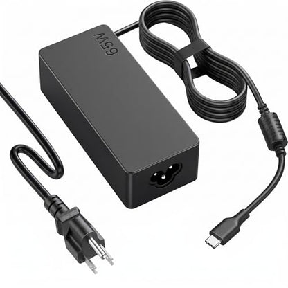 65W USB C Charger for LG Gram 14 15 16 17, VUOHOEG 20V 3.25A Laptop Charger Compatible with USB-C Charging Laptops, AC Power Adapter for LG Gram 17Z90P 16Z90P 15Z90P 14Z90P 16Z90Q 15Z90Q