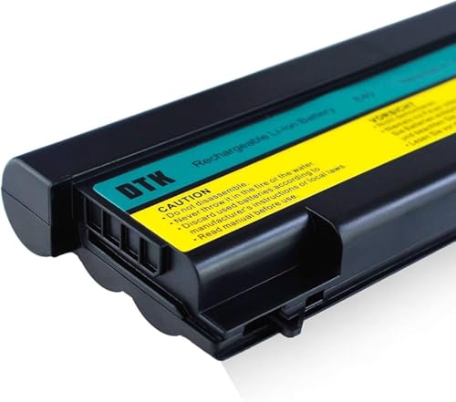 DTK E40 E420 Extended Laptop Notebook Battery Replacement for IBM Thinkpad T420 T510 E425 L520 Sl410 E520 E525 L410 L412 L420 L421 L510 E50 0578 L512 Sl510 T410 T520 W510 W520 10.8V 7.8AH