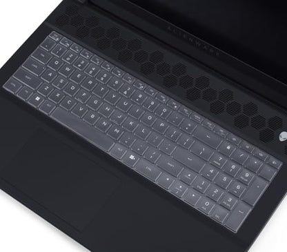 Keyboard Cover for 18" Dell Alienware M18 R2 M18 R1 Series Gaming Laptop, Alienware M18 R2 Keyboard Skin Protector - TPU - size: 18" (M18 R1/R2)