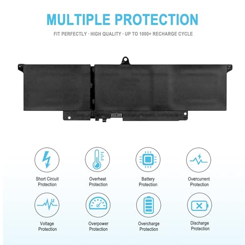 45Wh CGR6V Replacement Laptop Battery for Dell Pro 16 Plus PB16250 PB16255 PC16250 / Pro 14 Plus PB14250 PB14255 PC14250 / Pro 13 Plus PB13250 Series VMV83 55JWC 001WEF 0MNK2F 060GY0 0M9HTK 0RF5VP