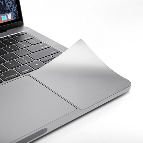 UPPERCASE Premium Palm Rest Protector Skin Cover Set for MacBook Pro 13" Released in 2016-2019 Only, Silver, Does Not Fit MacBook Pro 13" 2020