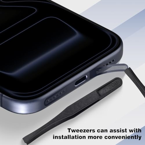 10PCS Speaker Cover Dust Mesh for iPhone 17 Pro Max / 17/17 Pro/Air / 16 / 16E / 16 Plus, Apple iPhone 16 Pro /16 Pro Max Anti Dust Proof Adhesive Earpiece Cover Protector - Blue