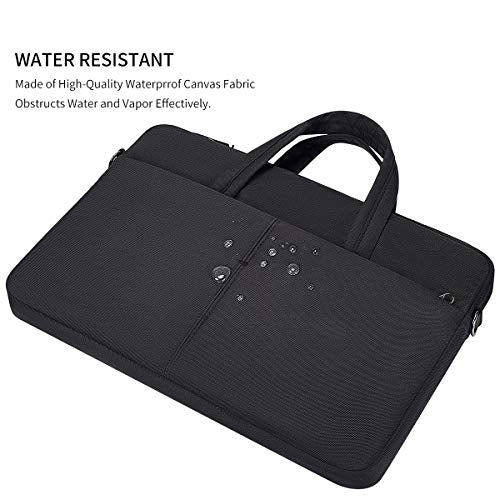 17-17.3 Inch Laptop Case Sleeve for HP 17.3/ Pavilion 17/ Envy 17/ OMEN 17, Acer Chromebook 17, Asus Vivobook Pro, Dell Inspiron 17 Notebook Computer Bag(Black) - color: Black, size: 17.3 Inch