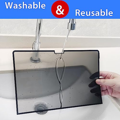 ZOEGAA MacBook Air 13.6 inch Privacy Screen, Removable Privacy Screen MacBook Air 13.6 & 13 inch 2022-2026 (M2, M3, M4, M5), Reusable Laptop Screen Protector Anti-Glare Blue Ray Reduction - size: MacBook Air 13.6 in