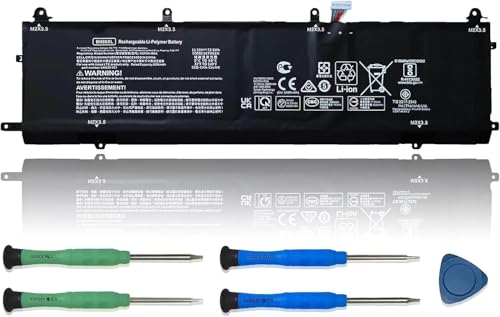 BN06XL Laptop Battery Replacement for HP Spectre X360 15 15-EB 15-EB0000NS 15-EB0005UR 15-EB1043DX Convertible 15-EB0005NI 15-EB0002NN Series HSTNN-IB9A BN06072XL L68235-1C1 L68299-005 - size: 11.18*2.95*0.31 inch BN06XL