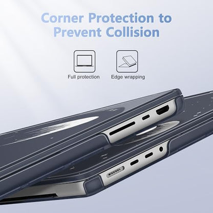 May Chen for 2026 MacBook Pro 14-inch M5 M4 M3 M2 M1 Pro/Max Chip, Release 2026 2025-2021, Model A3427 A3426 A3434 A3112 A3401 A3185, Plastic Hard Shell with Keyboard Cover, Astronaut Flight - color: Astronaut Flight