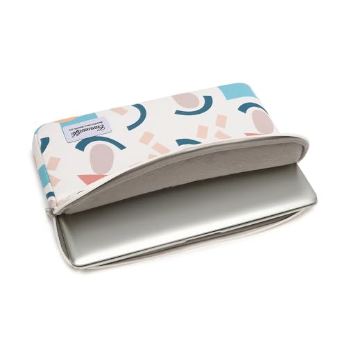 Canvaslife Waterproof Pattern 13-inch Laptop Sleeve with Pocket 13-inch 13.3-inch Laptop 13-Sleeve (Garden) - color: Garden, size: 13 inch/13.3 inch