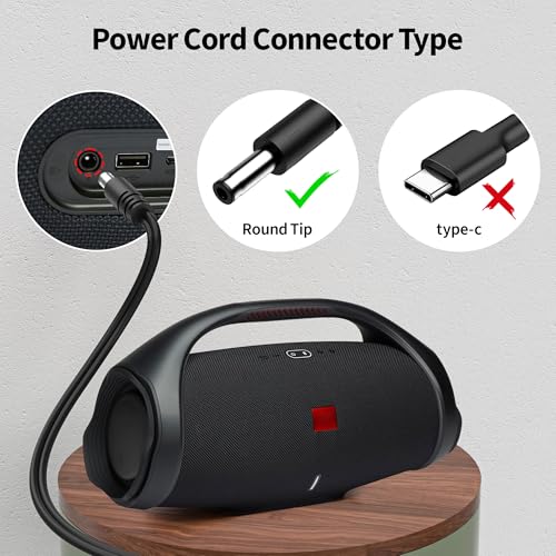 20V 4A AC/DC Adapter Power Supply for JBL Boombox Charger Speaker | Boombox 1, Boombox 2 Bluetooth Speaker by Harman MAIN-40911 JBLBOOMBOX JBLBOOMBOX2 Charger Replacement Power Cord