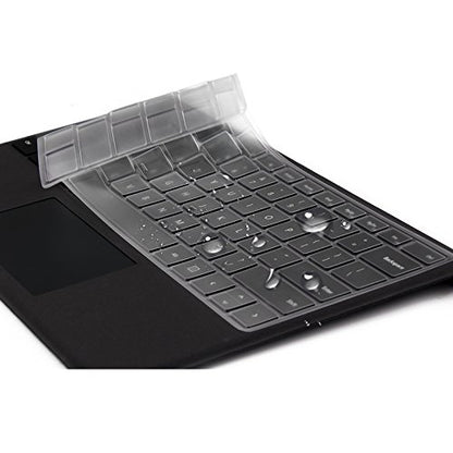 Keyboard Skin for Microsoft Surface Pro (2017 Released) & Surface Pro 4, Precsion Fit Ultra Thin Clear TPU Keyboard Cover Protector US Layout