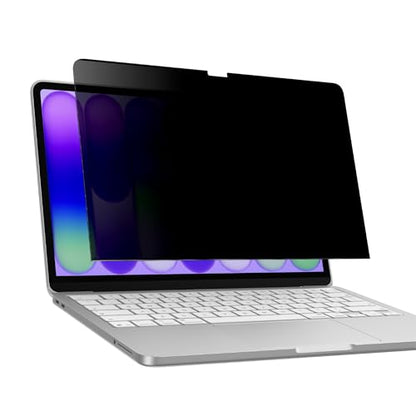 AMAZINGthing for MacBook Neo 13" [RADIX MagPrivacy] Magnetic Screen Protector, ±30° Privacy Viewing, Removable Privacy Film, 9H Hardness, 200μm Thin Profile, Reusable with Folder - size: Macbook Neo 13 inch