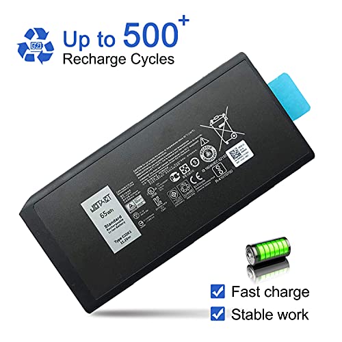 JOTACT CJ2K1 X8VWF 65Wh Laptop Battery Compatible with Dell Latitude 14 Rugged 5404 5414 E5404 Extreme 7404 7414 E7404 Series P45G002 P46G Notebook 4XKN5 5XT3V 09FN4 XN4KN DKNKD VCWGN 11.1V 6-Cell - size: 6.57*3.15*0.83 inch CJ2K1