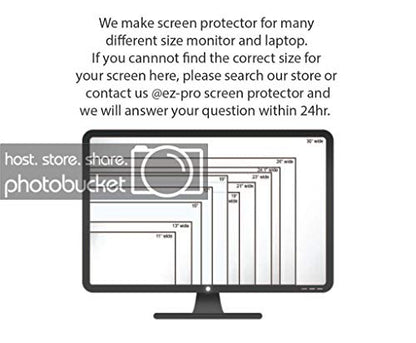 Anti Blue Light Screen Protector (3 Pack) for 13.3 Inches Laptop. Filter out Blue Light that relieve computer eye strain and help you sleep better