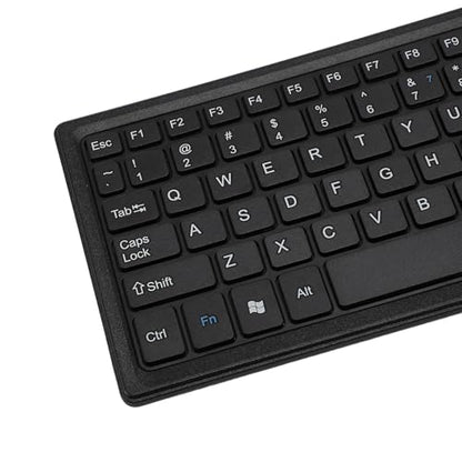 Sanpyl Wired Mechanical USB Keyboard, IP68 & Touch Industrial Keyboard with Touchpad for Laptop Notebook PC, 310x115x12mm / 12.2x4.53x0.47inch