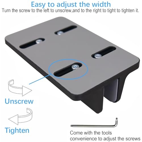 Vertical Laptop Stand Holder, Desktop Aluminum Stand for MacBook with Adjustable Dock Size, Fits All MacBook, Surface, Chromebook and Gaming Laptops (Up to 17.3 inches), Black - color: Black