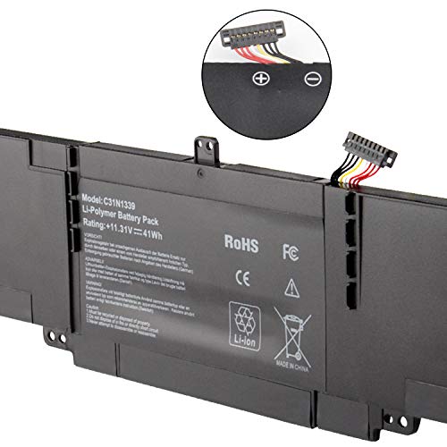ASUNCELL C31N1339 Laptop Battery Replacement for Asus ZenBook UX303 UX303L UX303LA UX303LB UX303LN UX303UB TP300L Q302L Q302LA Serie 0B200-9300000 3ICP7/55/90 - color: L15L3PB0