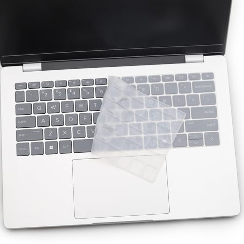 Keyboard Cover for HP OmniBook Ultra 14-fdo087nr &Flip 2-in-1 14" 14t-fh000 14-fh0047nr, OmniBook 5 16 Next Gen AI 16 16-fb0027nr/0037nr 16-bf000,OmniBook 7 Flip Next Gen AI 16 16t-au000-Clear - color: Clear