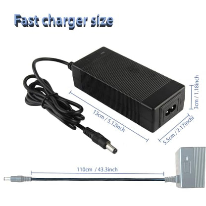 Charger 42vdc Replacement ACDC Charger for 10S 36Voltage Lithium Battery | DC42V Compatible with S2Pro S2Lite S2 KS4 KS4Pro NEX NEX3 NEX5 Max Max3 Max V2