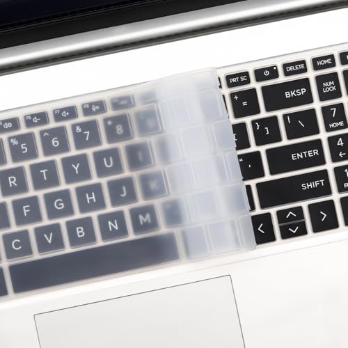 Keyboard Cover for 2026-2024 HP Laptop 15-fc 15-fd 15.6" Series 15z-fc000 15t-fd000 15t-fd100 15-fd0023dx 15-fd0005dx 15-fc0025dx 15-fc0245dx fd0883nr fd0083wm fd0127dx fd0182wm 15-fc0093dx fc0041wm - color: Clear