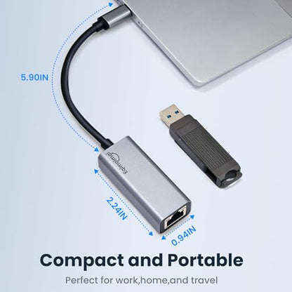 USBC Ethernet Adapter 2 Pack,2Pcs TypeC to RJ45 Ethernet Gigabit Network Adapter Compatible with Windows, MacOS, Linux, and More TypeC to RJ45 with 1000MBPS (2*USB C to RJ45) - style: 2*TYPEC TO RJ45