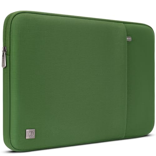 DOMISO Laptop Case Laptop Sleeve Cover Compatible with 14 inch Mac Book Pro,Water-Resistant Bag with Pocket,Avocado Green - color: Avocado Green, size: 13.3" Laptop/14" for mac book