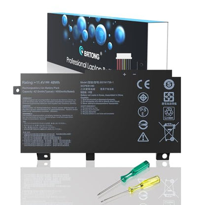 B31N1726 Battery Replacement for Asus Laptop FX80 FX86 TUF FX505GT FX505GM FX505GE FX505GD FX505DT FX505DV FX505DY FX505 FX504GD FX504GE FX504GM FX504G FFX80 FX80GD FX80G A41LK9H B31BNEH - color: B31N1726