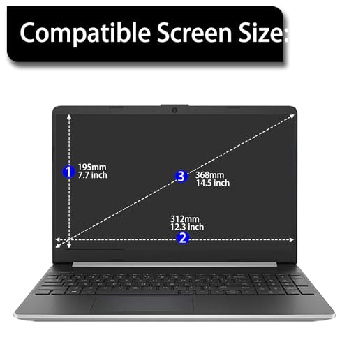 KEANBOLL Privacy Screen for Lenovo 14.5" 丨ASUS 14.5“丨Acer 14.5" 丨Dell 14.5" etc 14.5 inch 16:10 Aspect Removable Laptop Privacy Filter Shield