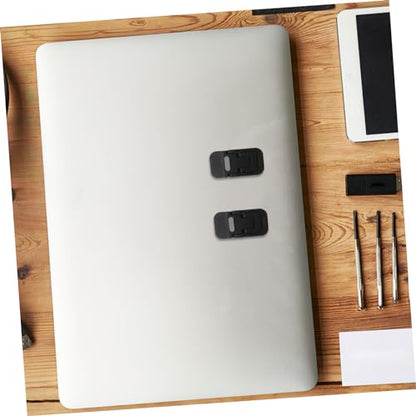 KALLORY 1Pair Ergonomic Laptop Stand with Invisible Adhesion Compact Lightweight Design for Improved Posture Supports Various Laptop for Workspace Organization and Cooling