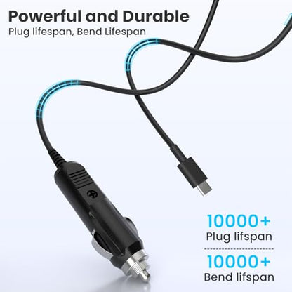 100W Laptop Car Charger USB C Compatible with Dell Latitude 5420 3520 5520 5510 7320 7520 7420 5430 5440 5540 5450,for Dell Pro 14 Plus 13 16 PB14250 PB13250 DB14250 PA16250 DB06250 PC16250