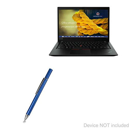 BoxWave Stylus Pen Compatible with Lenovo ThinkPad T14s (14in) - FineTouch Capacitive Stylus, Super Precise Stylus Pen - Lunar Blue