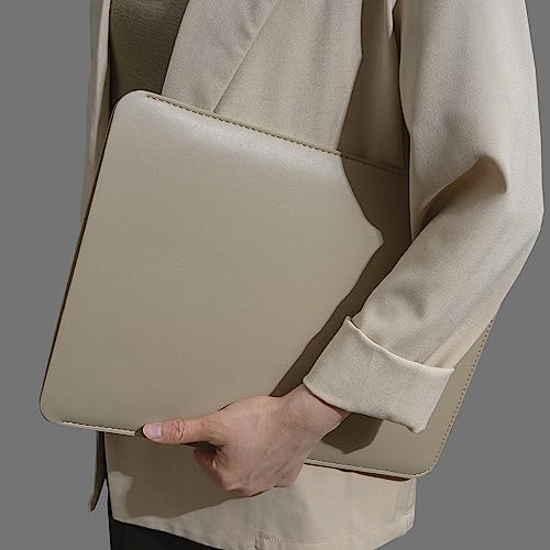 Laptop Sleeve 13 Inch Compatible with 2024 MacBook Air 13 M3 M2 M1, New MacBook Pro 13 M2 M1 Color Khaki - color: Khaki, size: 13 Inch
