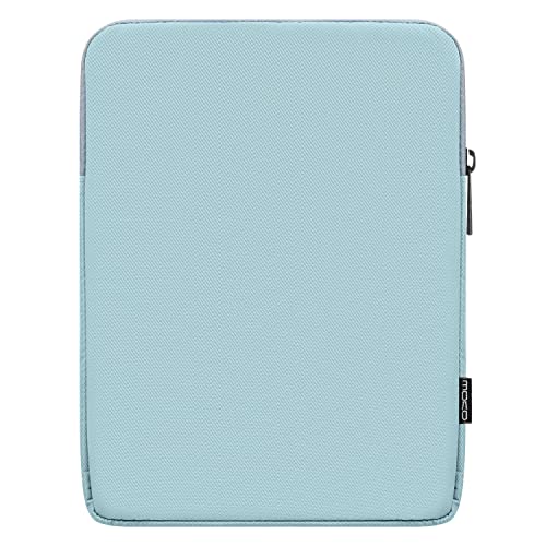 MoKo 9-11 Inch Tablet Sleeve Bag Padded Protetive Carrying Case | Fits New 11inch iPad Air M4, iPad A16 2025, iPad Pro 11 M4, Air 5/4/3, iPad 10/9/8th Gen, Tab S8/S9 11", Misty Blue - color: Misty Blue, size: 9-11 inch