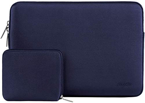 MOSISO Laptop Case 13 inch, 13 inch Laptop Sleeve with Small Case | Compatible with MacBook Neo / Air M5 M4 M3 M2 M1 2026-2018 / Pro M2 M1 2026-2016, Neoprene Computer Sleeve Bag, Navy Blue - color: Navy Blue, size: 13 inch