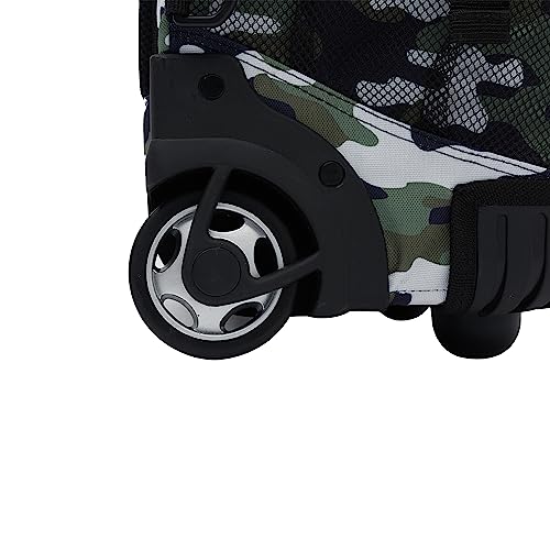 Travelers Club 18" Rolling Backpack with Shoulder Straps, Camo - color: Camo, size: 18 Inch