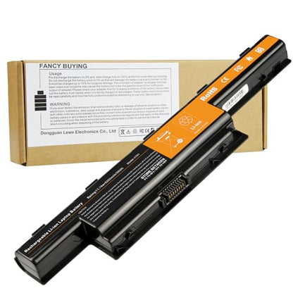 58Wh AS10D31 AS10D51 Laptop Battery for ACER Aspire 4253 4750 4551 4552 4738 4741 4771 5251 5253 5542 5551 5552 5560 5733 5741 5742 5750 7551 7552 7560 7741 7750 AS5741 - High Performance 5200mAh - size: 8.84*2.94*1.13inch