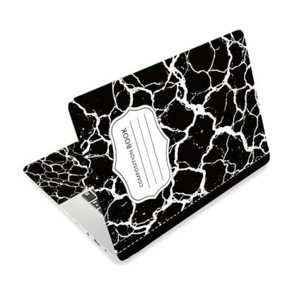 Laptop Skin Sticker Decal PVC Vinyl Sticker Notebook PC Protector Waterproof Scratch Resistant Laptop Skin for 12.1 13 13.3 13.6 14 15 15.3 16 Inch Black White Style - color: Classic